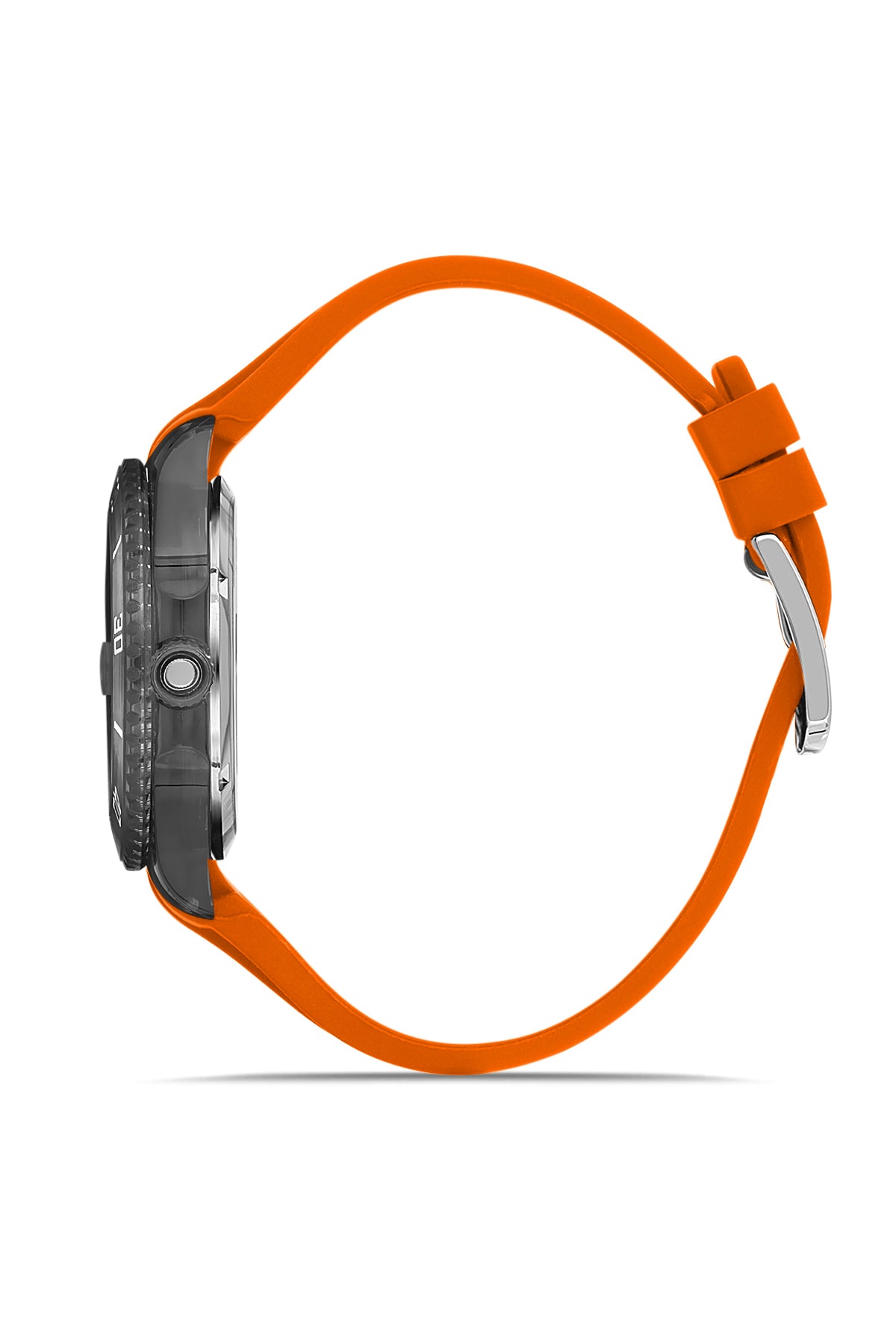 DAVİD GUNER Turuncu Kadranlı Gun Kaplamalı Unisex Kol Saati - DG-8656GD-ZQ11