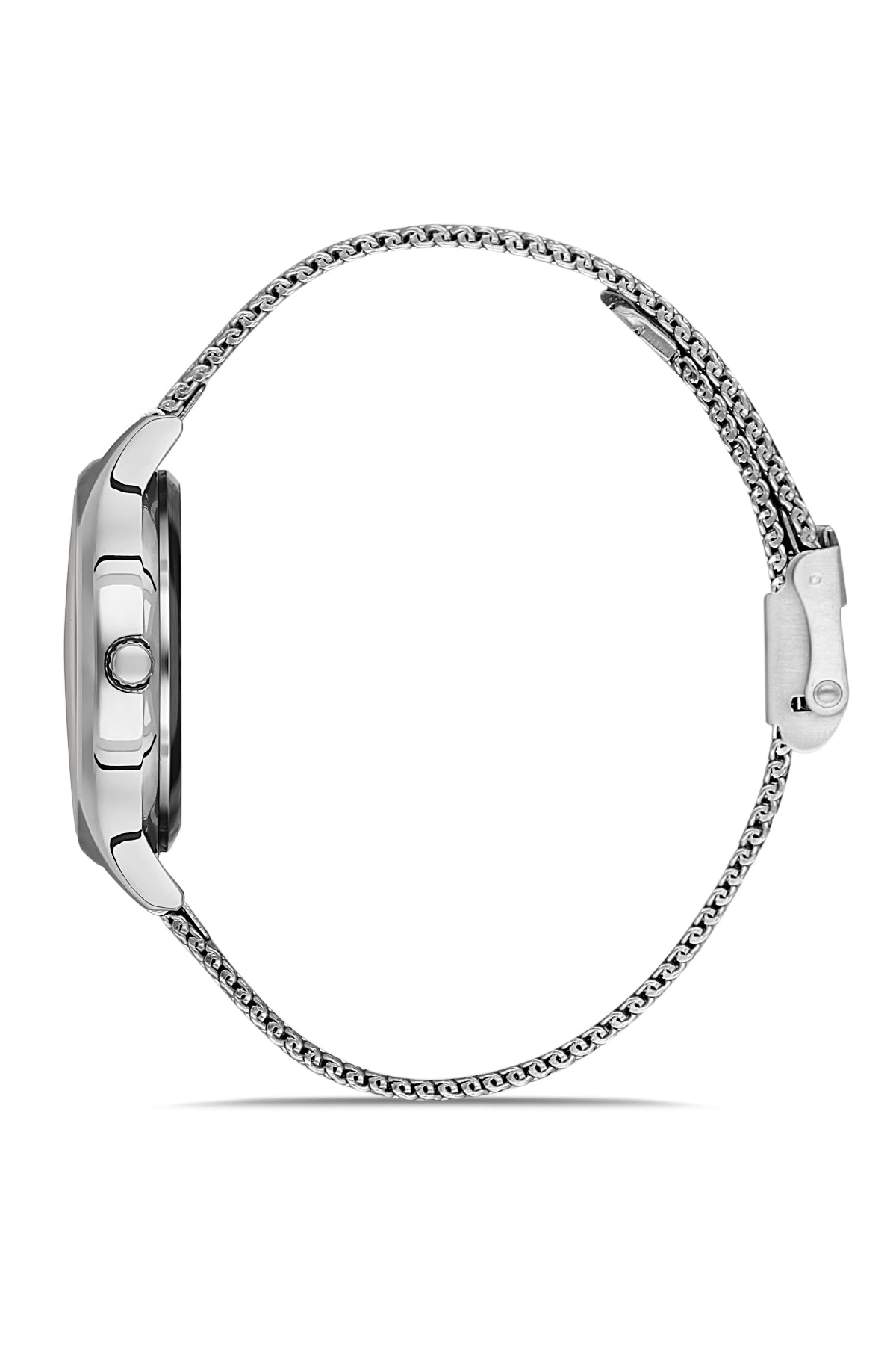 DAVID GUNER Silver Plated Silver Dial Women's Wristwatch