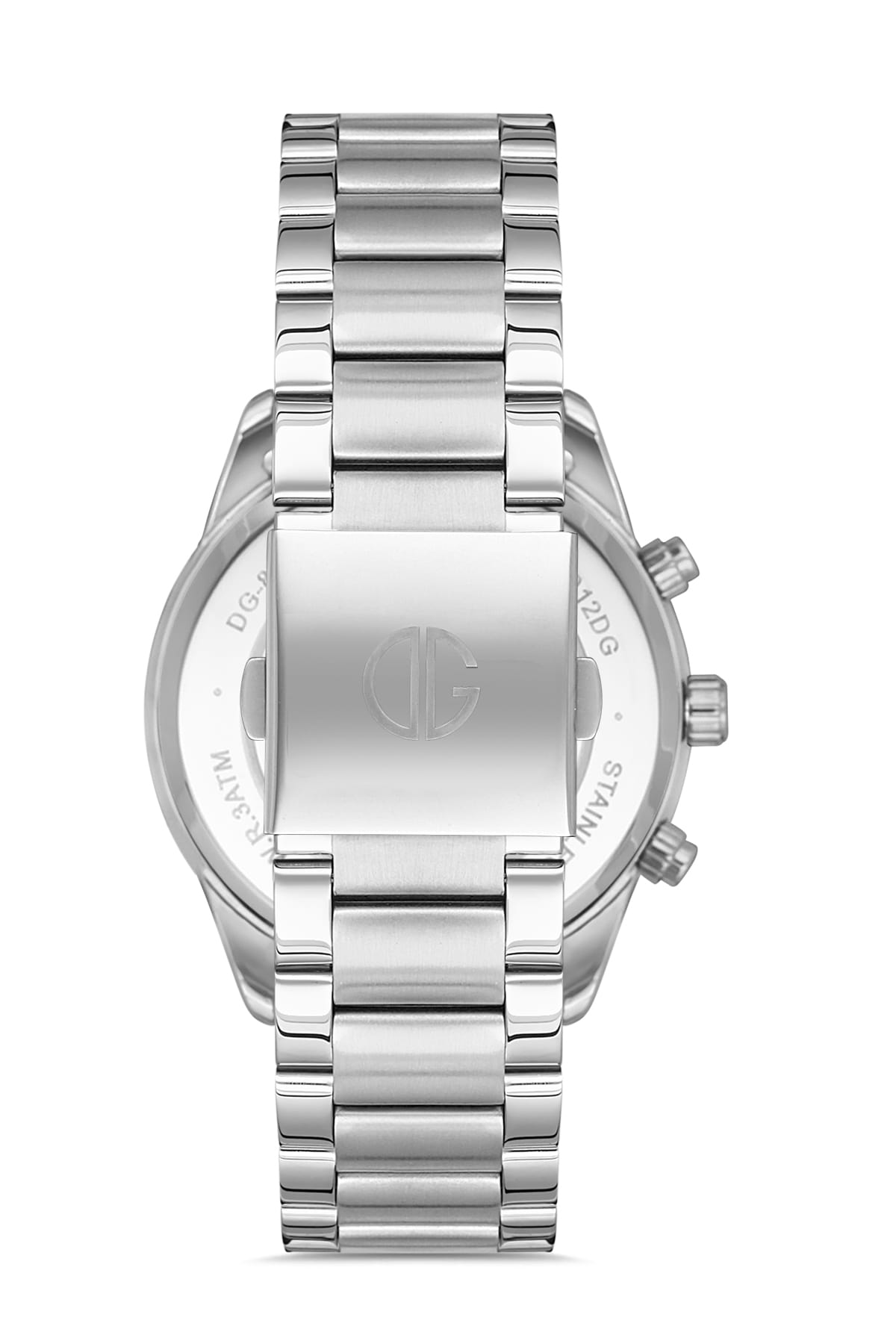 Davıd Guner Multi-Functional Silver Dial Men's Wristwatch