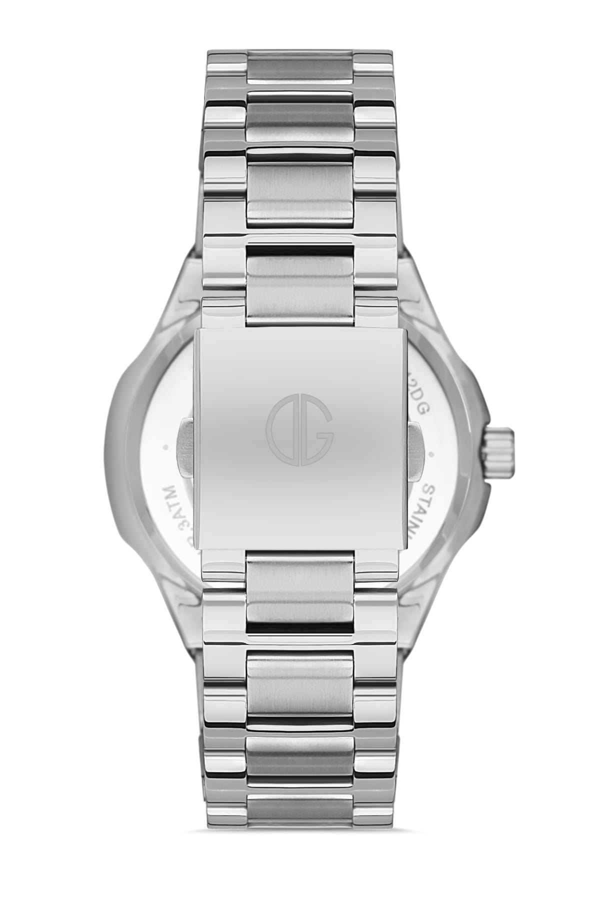 DAVID GUNER Silver Plating Calendar Men's Watch