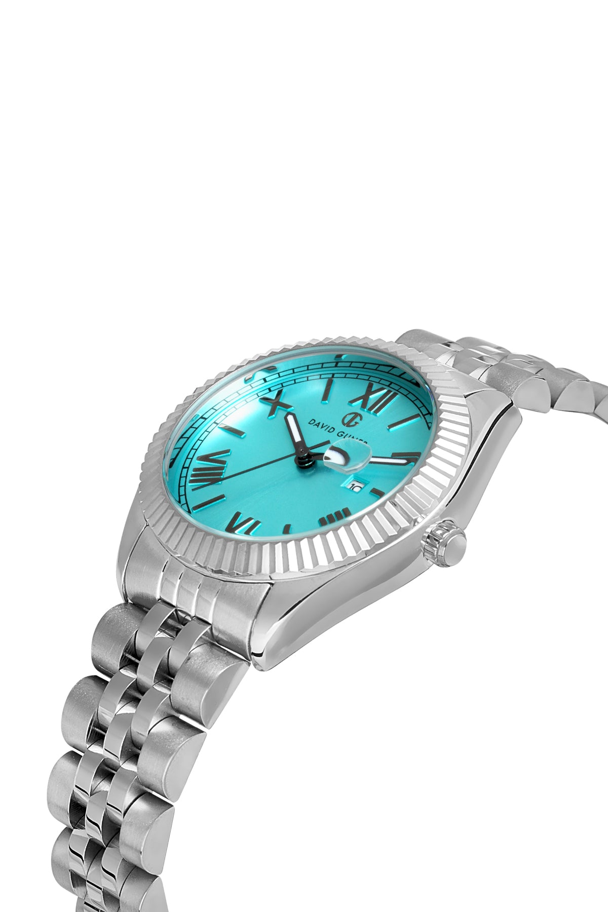 DAVID GUNER Turquoise Dial Women's Wristwatch