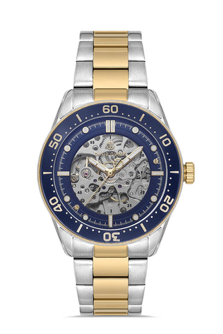 David Guner Blue Dial Automatic Men's Watch