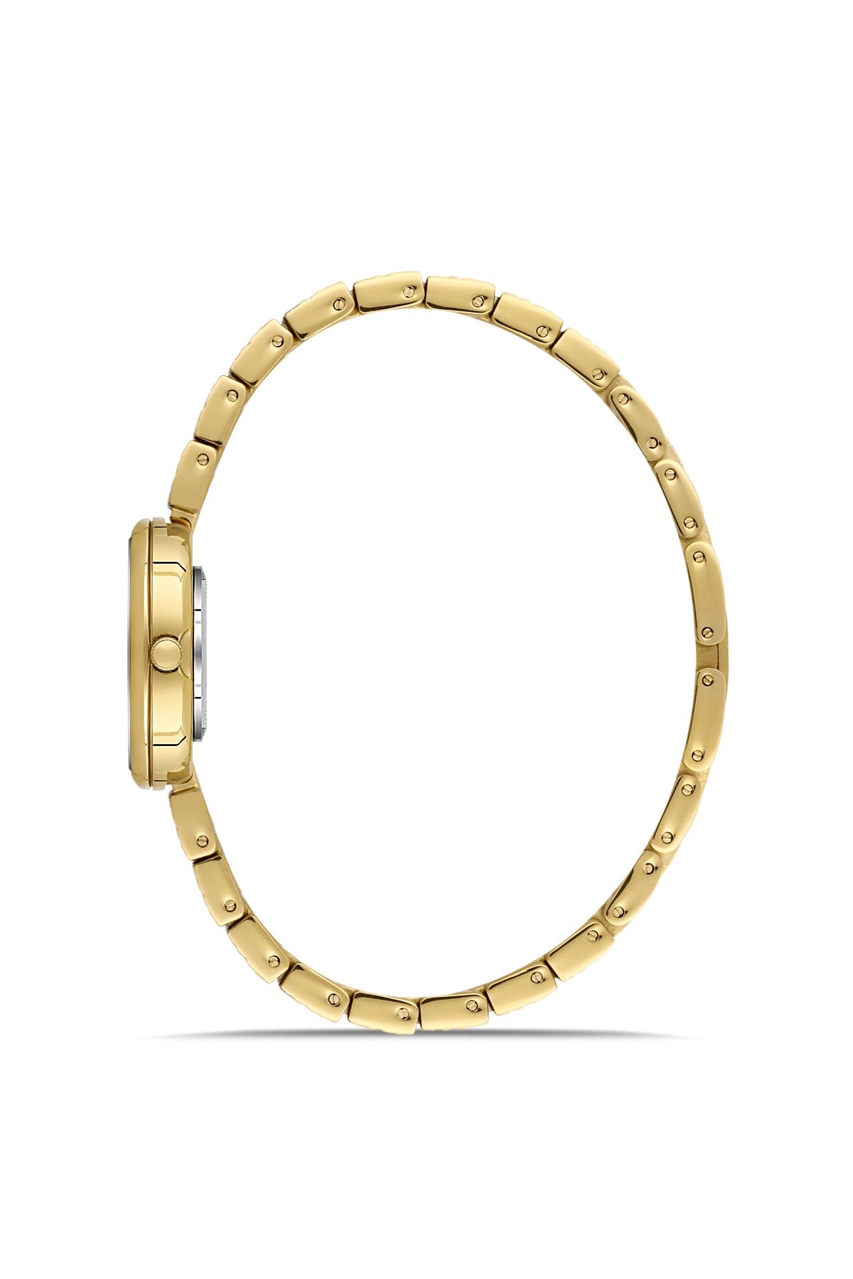 DAVID GUNER Kadın Yeşil Kadranlı Sarı Çelik Kol Saati - DG-8933LA-B10