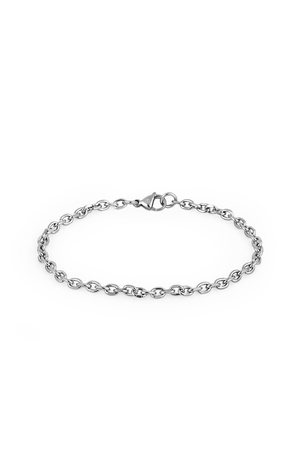 Steel Thin Chain Bracelet