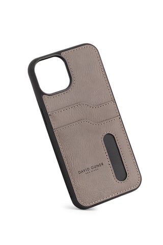 Tan Color Nubuck Phone Case