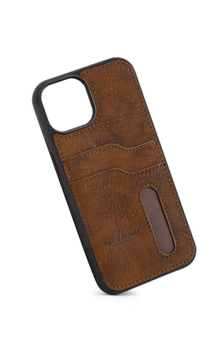 Brown Nubuck Phone Case