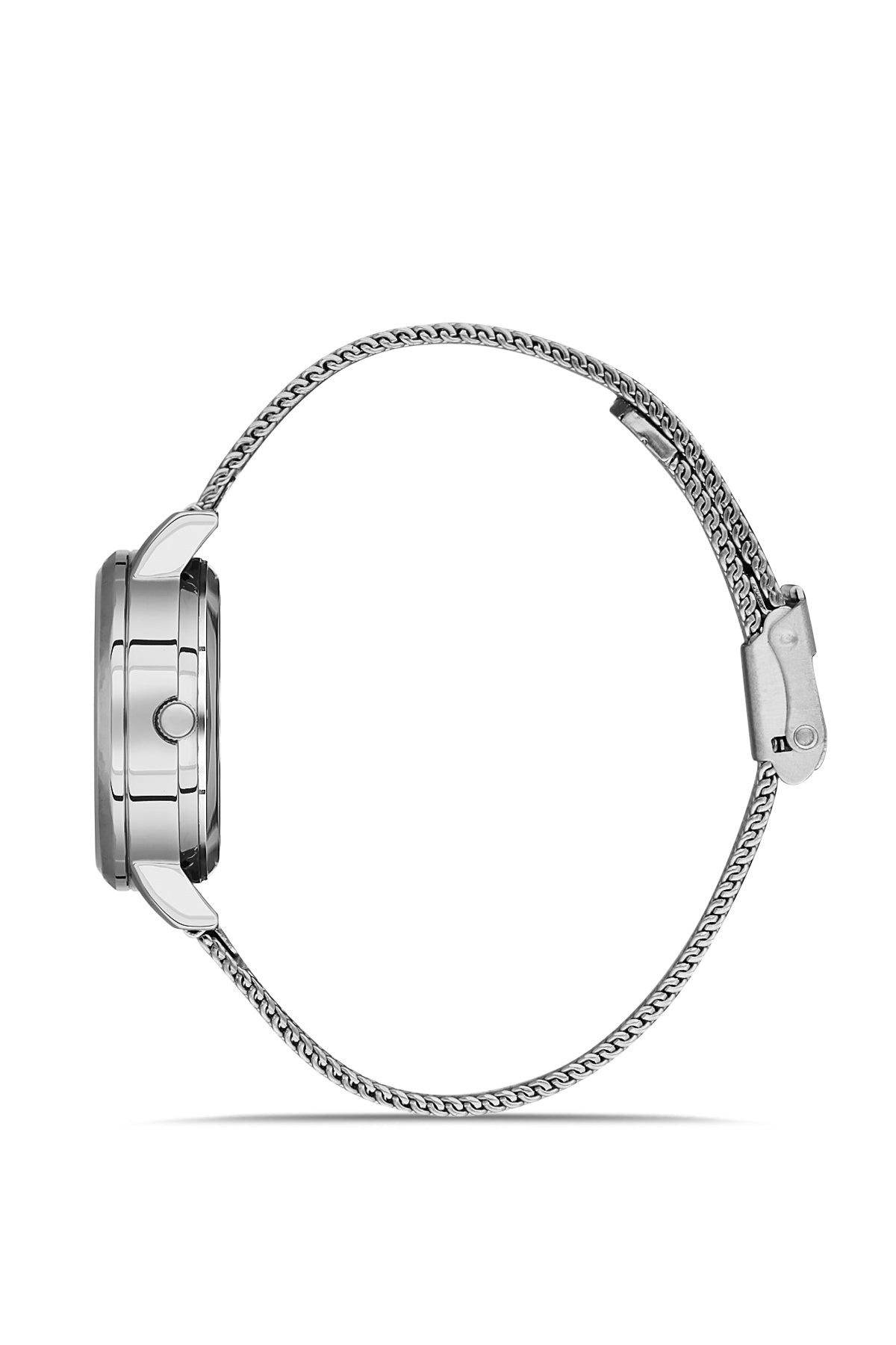 DAVID GUNER Gümüş Kadran Gümüş Kaplama Kadın Kol Saati - DG-8428LC-A1