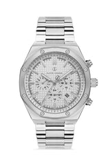 DAVID GUNER Silver Dial Men's Watch
