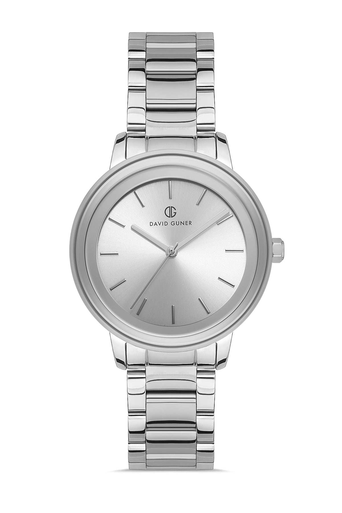 DAVID GUNER Silver Dial Women's Watch