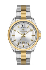 DAVID GUNER Gümüş Kadranlı Takvimli Erkek Kol Saati - DG-8071GA-D1