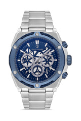 DAVID GUNER Silver Plating Men's Watch