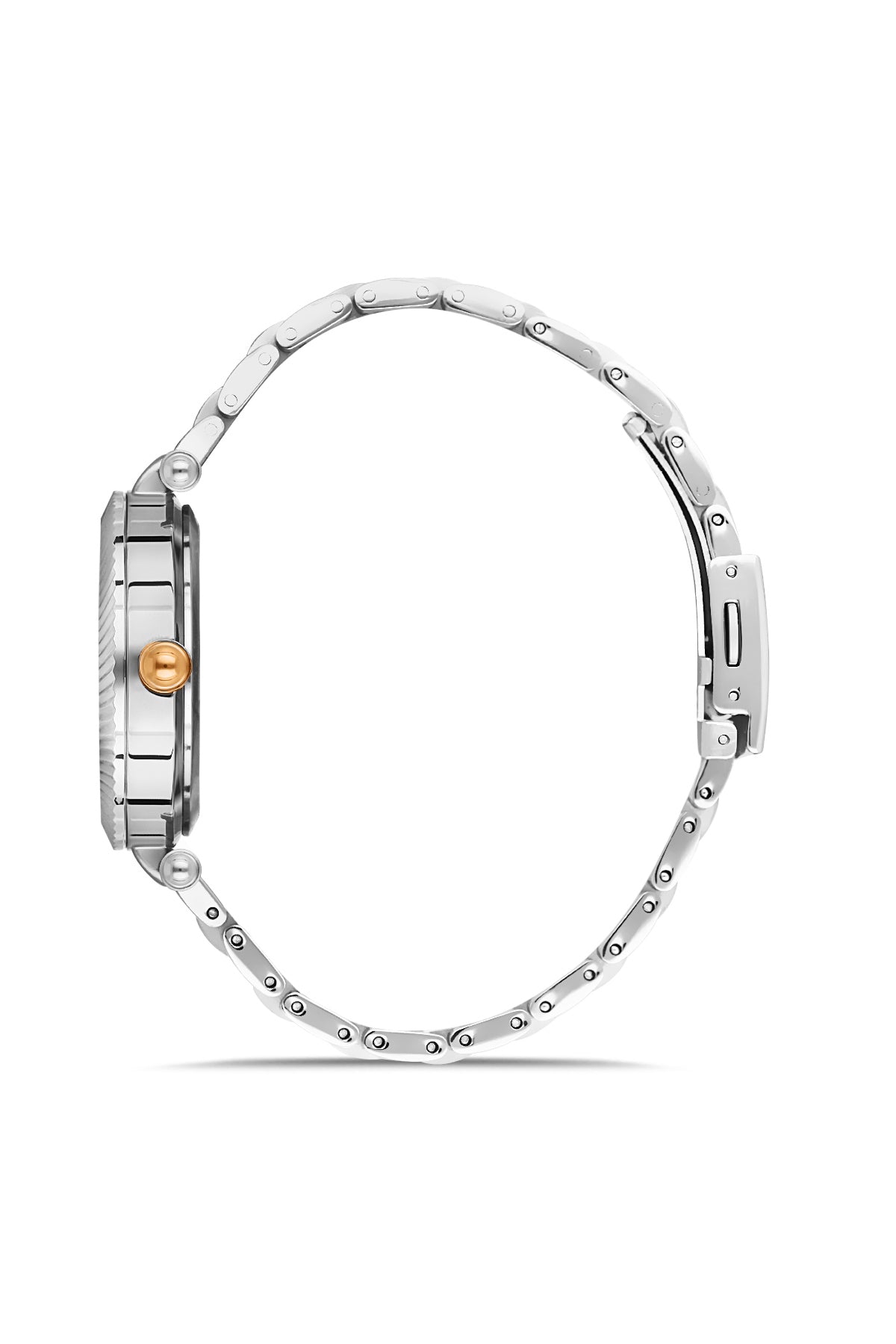 DAVID GUNER Gümüş Kadranlı Gümüş Kaplama Kadın Kol Saati - DG-8415LA-A1