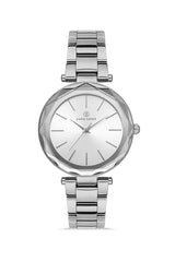 DAVID GUNER Silver Plating Silver Dial Women's Watch