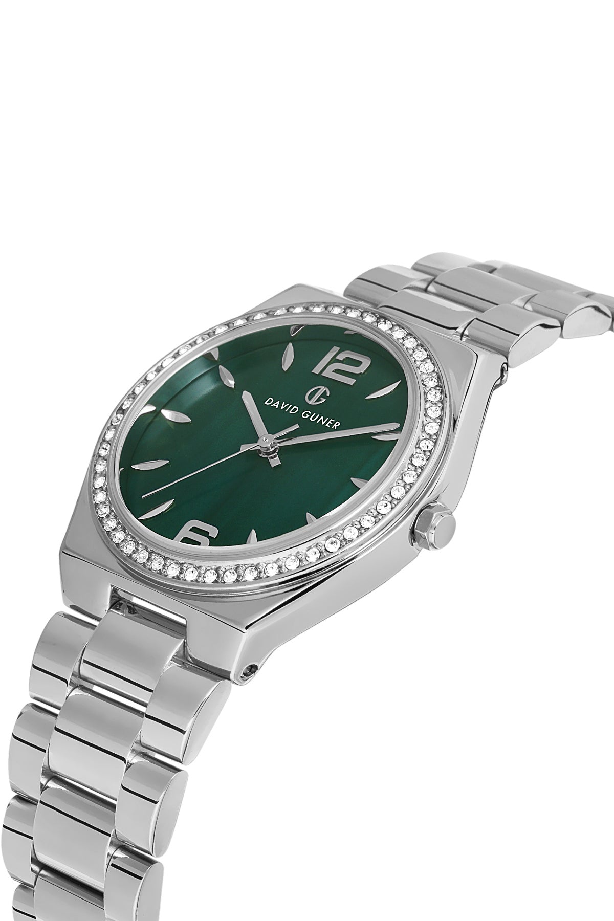 DAVID GUNER Yeşil Kadranlı Paslanmaz Çelik Kadın Kol Saati - DG-8472LA-A10