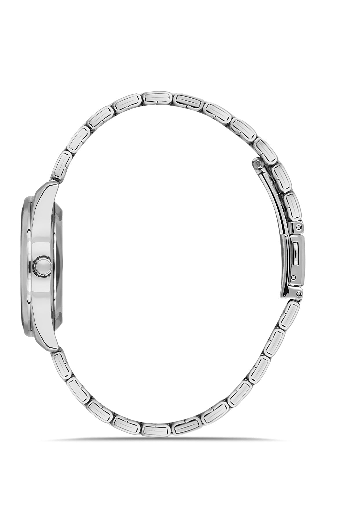 DAVID GUNER GÜMÜŞ KAPLAMALI BEYAZ KADRANLI KADIN KOL SAATİ - DG-8746LA-A1