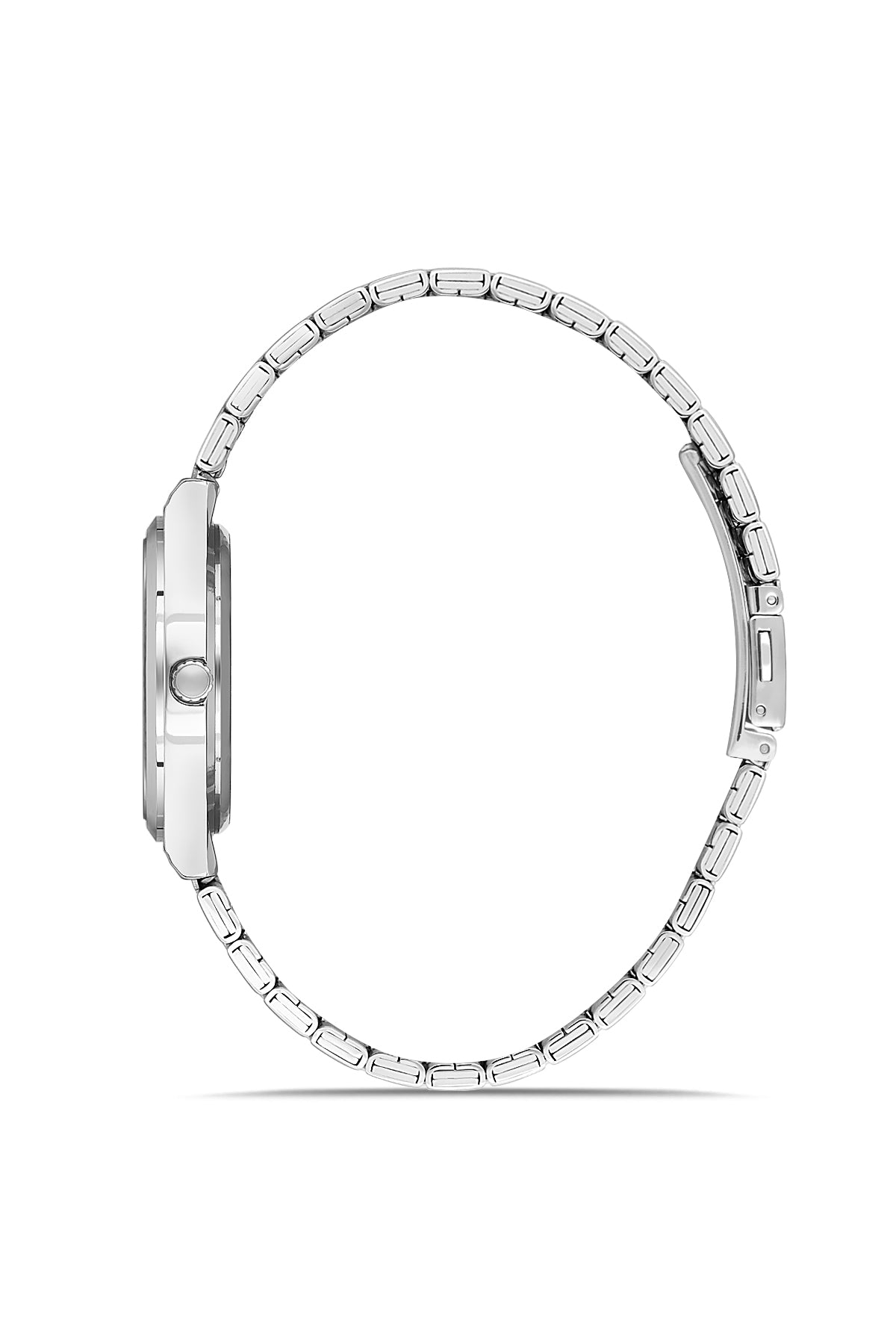 DAVID GUNER Gümüş Renk Takvimli Unisex Kol Saati