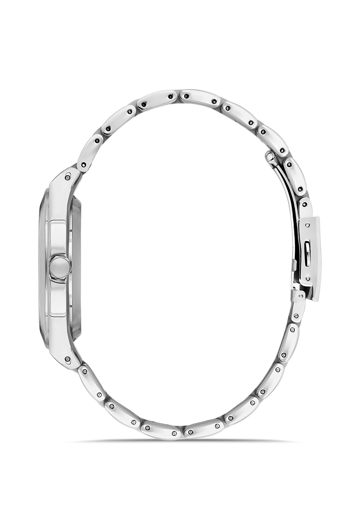 DAVID GUNER Gümüş Kaplamalı Gümüş Kadranlı Erkek Kol Saati - DG-8519GA-A1