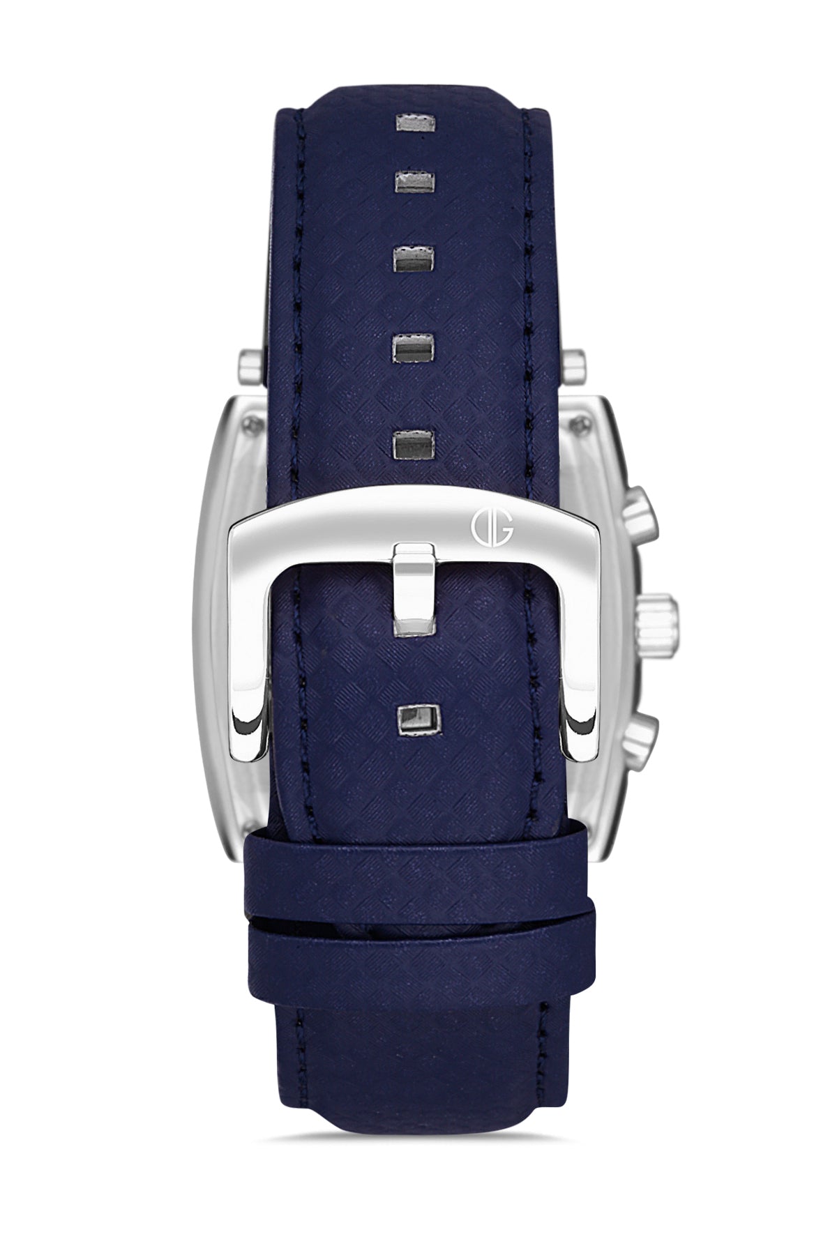 DAVID GUNER GÜMÜŞ KAPLAMALI MAVİ KADRANLI ERKEK KOL SAATİ DG-8056GB-L3