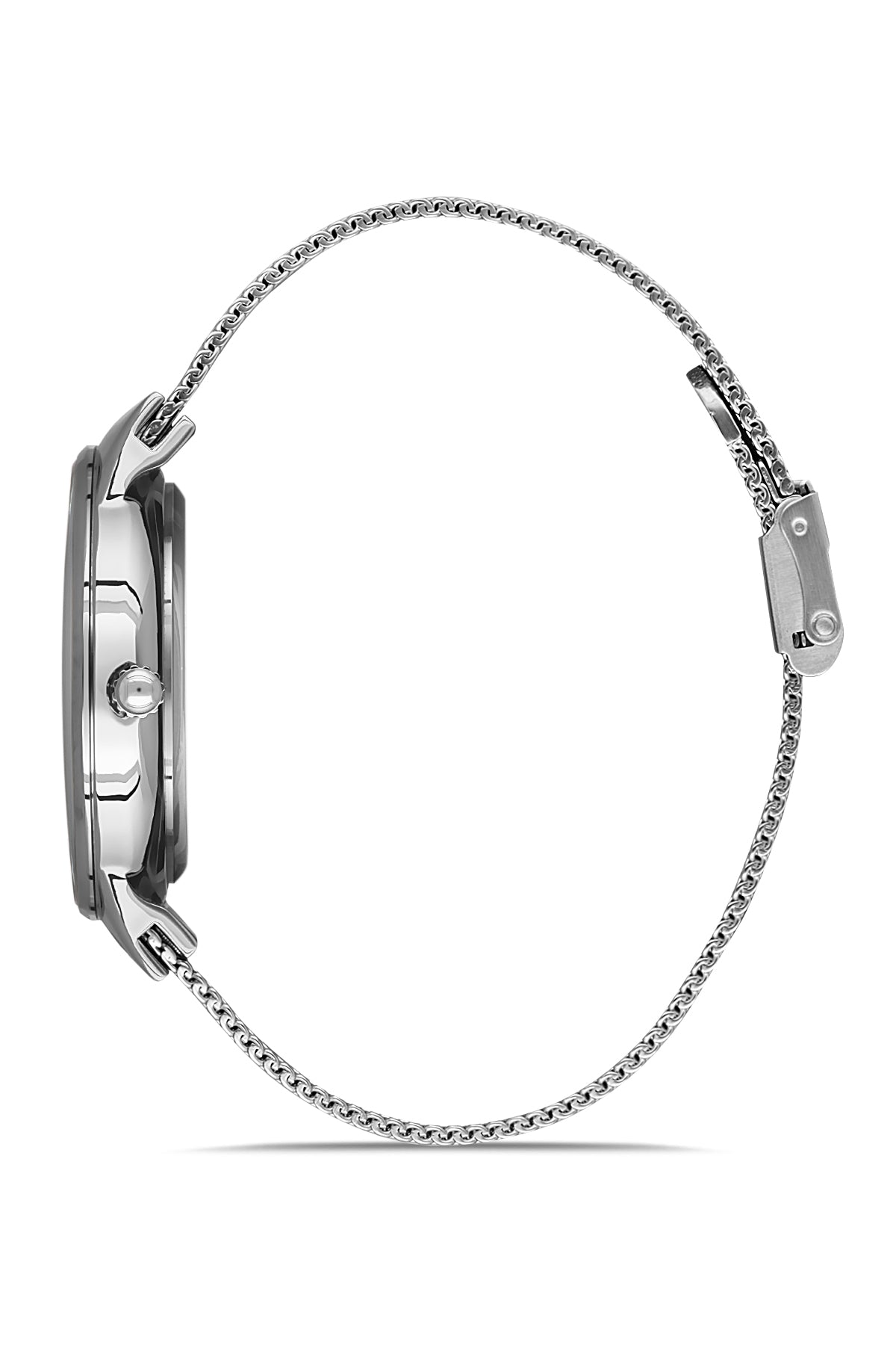 DAVID GUNER GÜMÜŞ KAPLAMALI MAVİ KADRANLI ERKEK KOL SAATİ DG-8214GC-A3