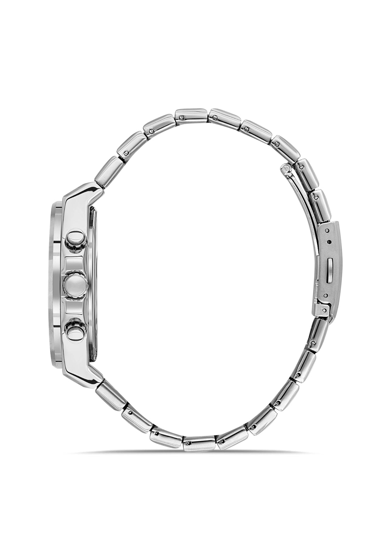 DAVID GUNER GÜMÜŞ KAPLAMALI MAVİ KADRANLI ERKEK KOL SAATİ DG-8607GA-A3