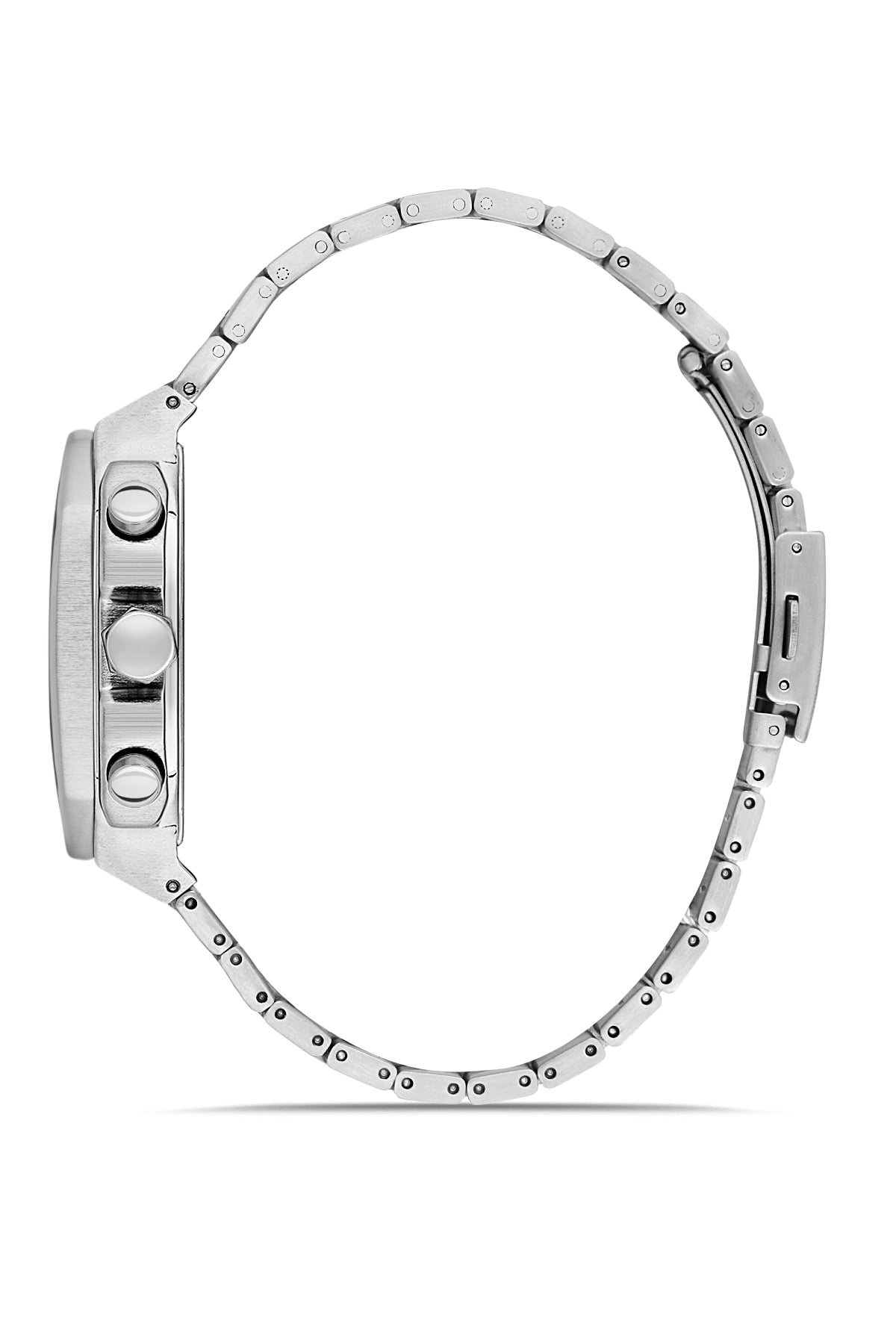 DAVID GUNER Mavi Kadranlı Gümüş Kaplama Erkek Kol Saati