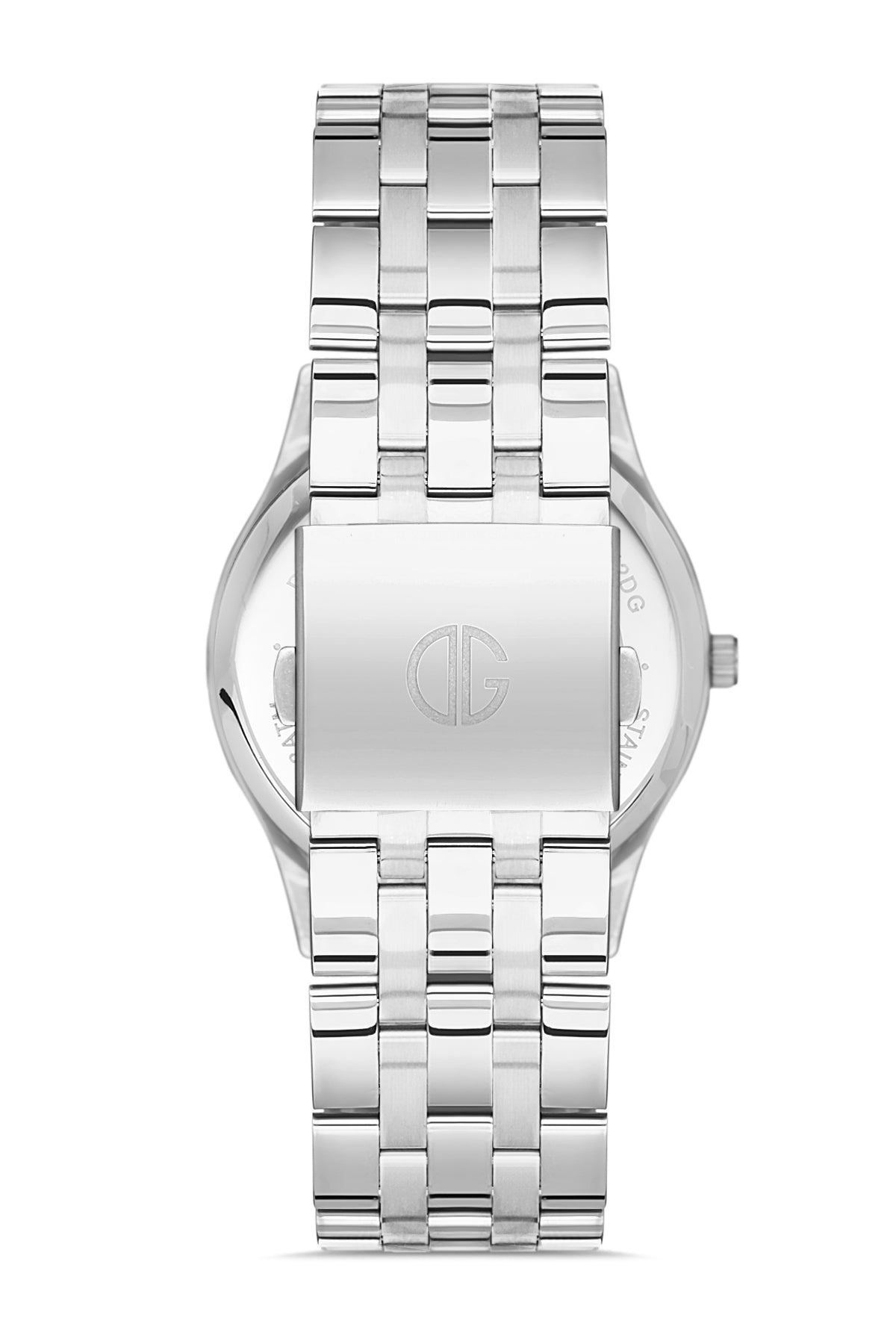 DAVID GUNER GÜMÜŞ KAPLAMALI SİYAH KADRANLI ERKEK KOL SAATİ DG-8228GA-A2