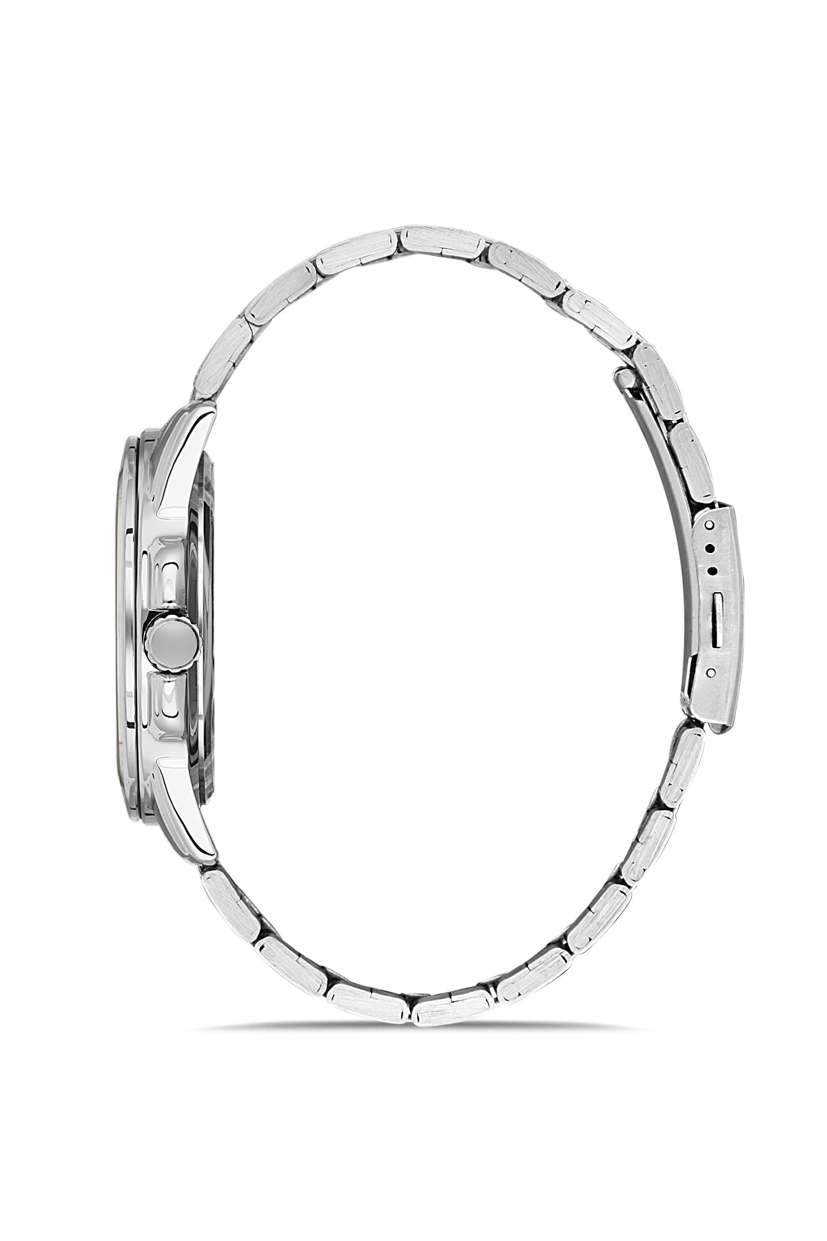 DAVID GUNER Siyah Kadranlı Takvimli Paslanmaz Çelik Erkek Kol Saati - DG-8469GA-A2