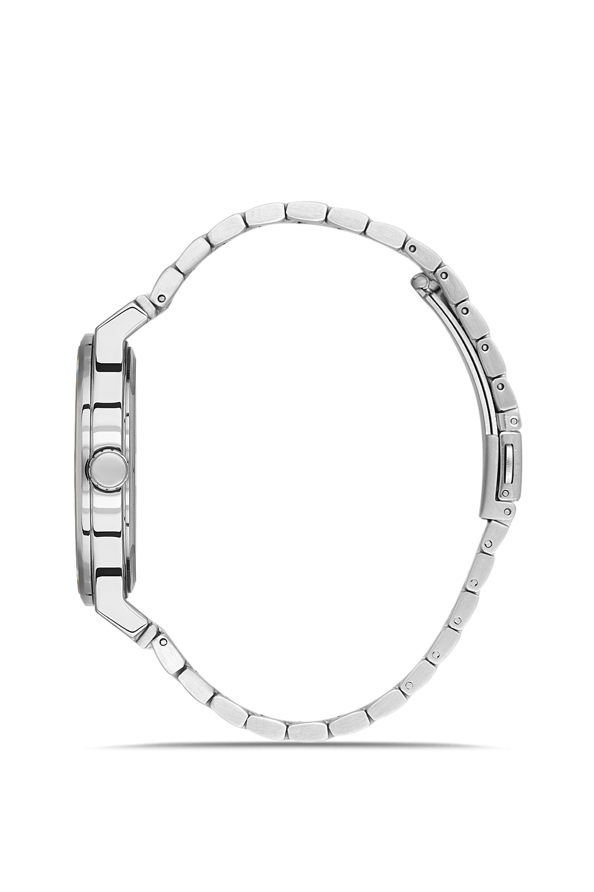 DAVID GUNER Gümüş Kaplamalı Siyah Kadranlı Erkek Kol Saati - DG-8890GA-A2