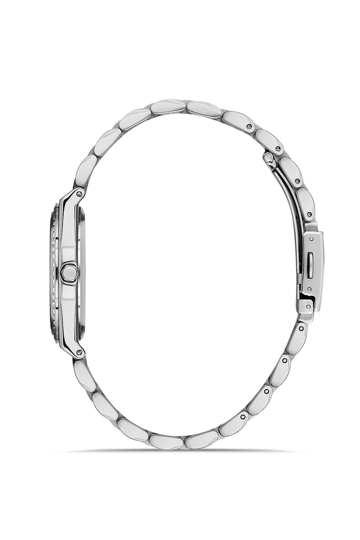 DAVID GUNER GÜMÜŞ KAPLAMALI TURKUAZ KADRANLI KADIN KOL SAATİ DG-8472LA-A15