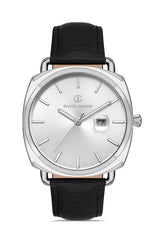 DAVID GUNER GUN KAPLAMALI BEYAZ KADRANLI ERKEK KOL SAATİ - DG-8055GB-J1