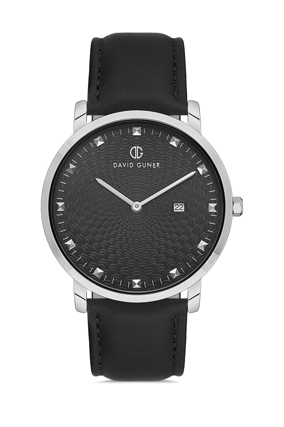 DAVID GUNER GUN KAPLAMALI BEYAZ KADRANLI ERKEK KOL SAATİ DG-8287GB2-J2