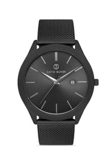 DAVID GUNER GUN KAPLAMALI GRİ KADRANLI ERKEK KOL SAATİ - DG-8179GC-V9E