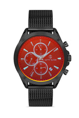 DAVID GUNER GUN KAPLAMALI RENKLİ CAMLI ERKEK KOL SAATİ - DG-8323GC-V3