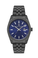 DAVID GUNER GUN KAPLAMALI MAVİ KADRANLI ERKEK KOL SAATİ - DG-8058GA-V3