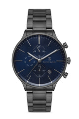 DAVID GUNER GUN KAPLAMALI MAVİ KADRANLI ERKEK KOL SAATİ DG-8188GA-V3