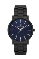 DAVID GUNER GUN KAPLAMALI MAVİ KADRANLI ERKEK KOL SAATİ - DG-8221GA-V3