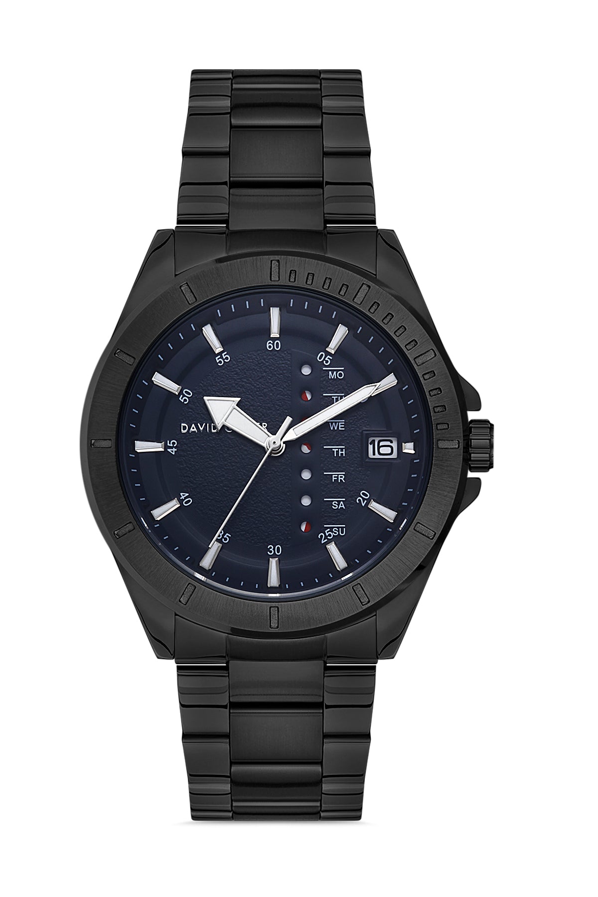 DAVID GUNER GUN KAPLAMALI MAVİ KADRANLI ERKEK KOL SAATİ DG-8225GA-V3