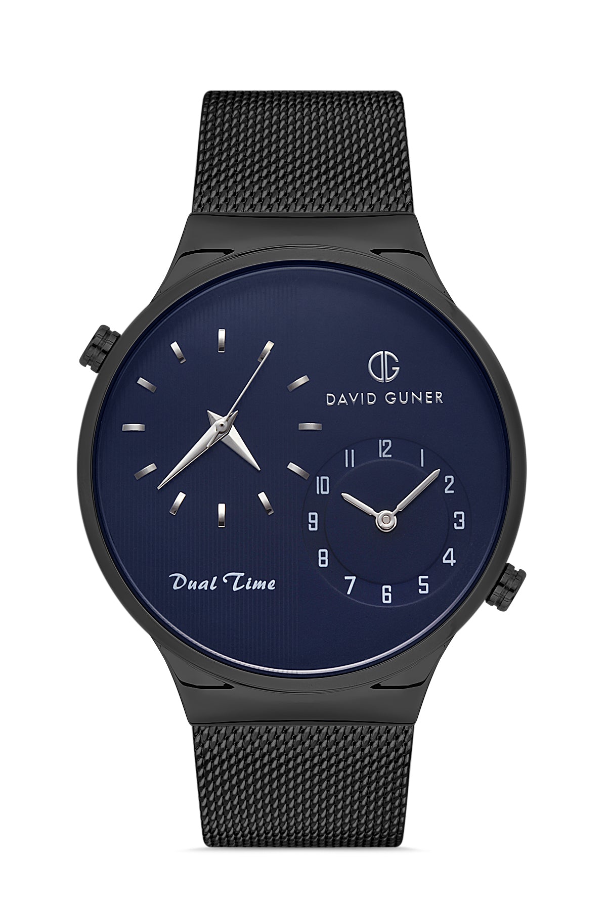 DAVID GUNER GUN KAPLAMALI MAVİ KADRANLI ERKEK KOL SAATİ DG-8302GC-V3