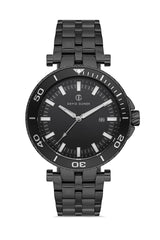 DAVID GUNER Black Dial Calendar Men's Watch