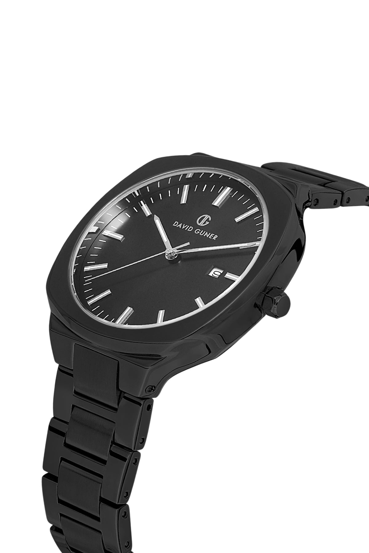 DAVID GUNER GUN KAPLAMALI SİYAH KADRANLI ERKEK KOL SAATİ - DG-8413GA-V2