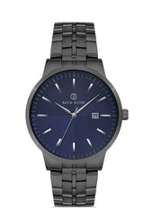 DAVID GUNER Gun Coated Calendar Men's Watch