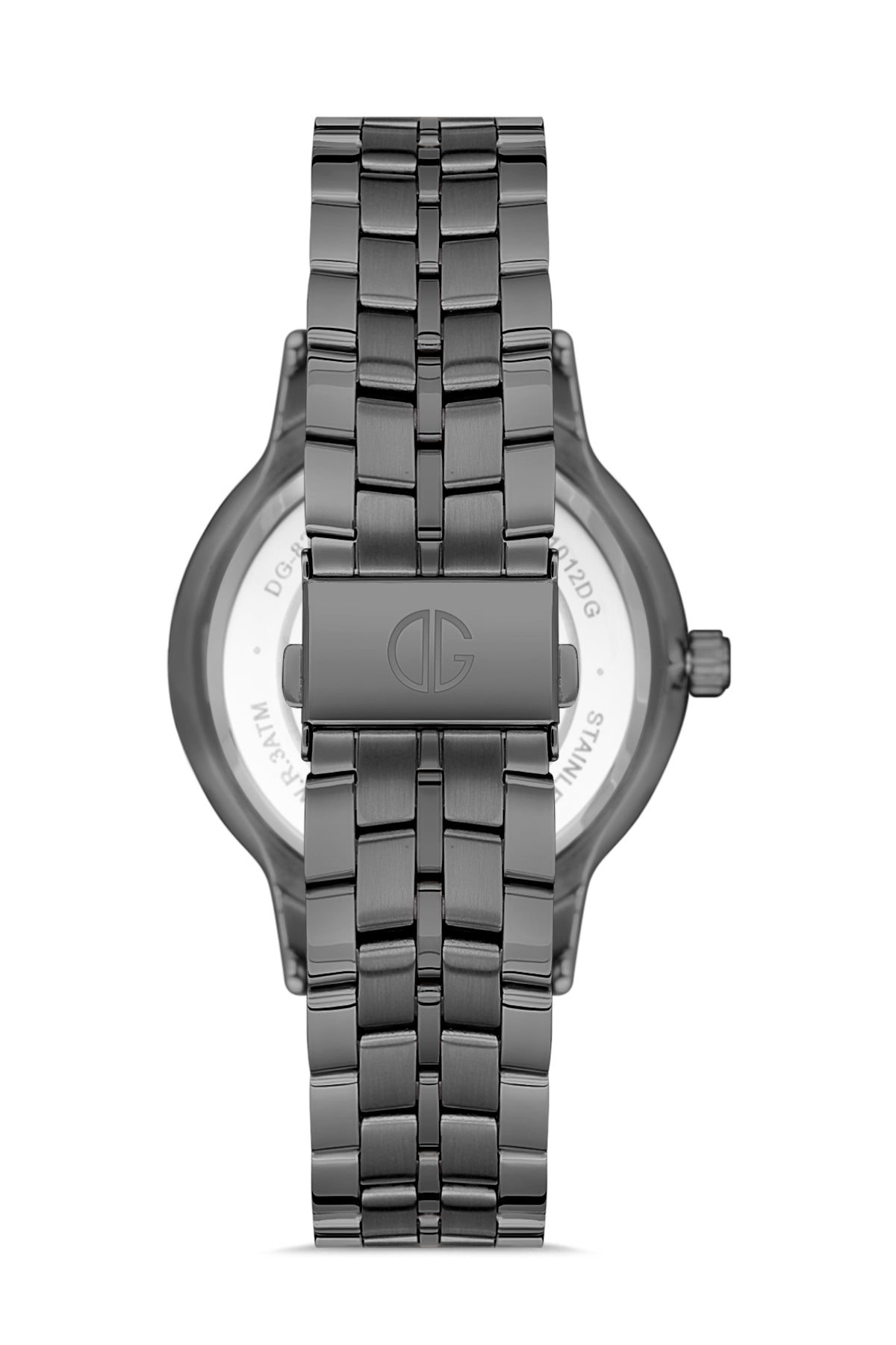 DAVID GUNER Gun Coated Calendar Men's Watch