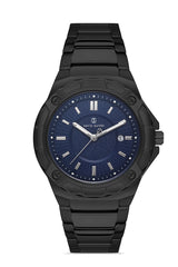 DAVID GUNER GUN KAPLAMALI MAVİ KADRANLI ERKEK KOL SAATİ DG-8353GA-V3