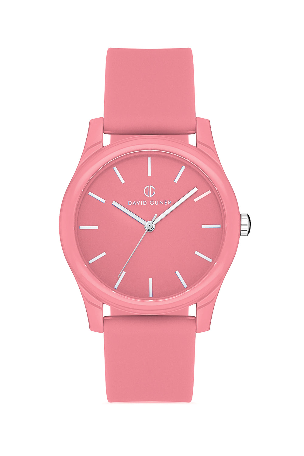DAVID GUNER Kadın Kol Saati Pembe Kadran Pembe Kasa DG-8455LD-ZO16-INDEKS