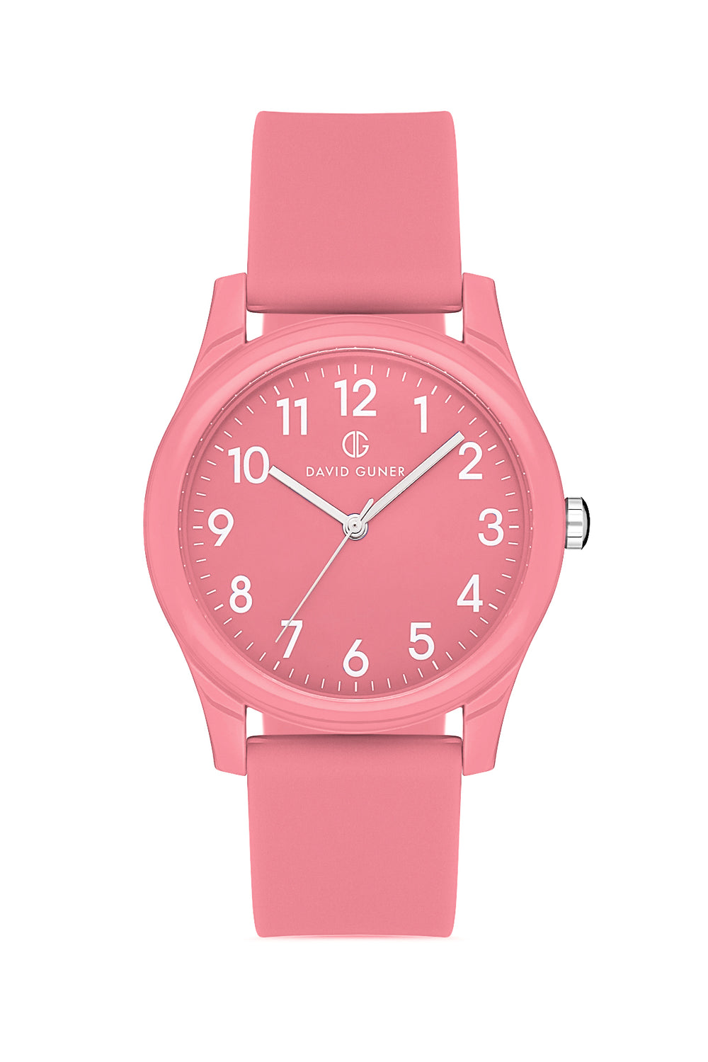 DAVID GUNER Kadın Kol Saati Pembe Kadran Pembe Kaplama DG-8455LD-ZO16-RAKAM