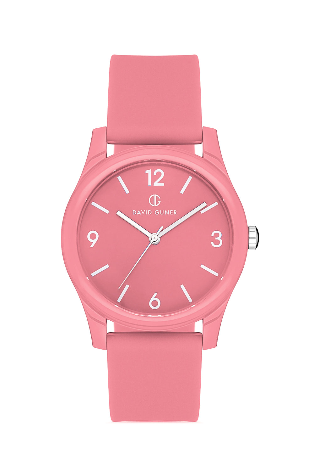 DAVID GUNER Kadın Kol Saati Pembe Kadran Pembe Kaplama DG-8455LD-ZO16-Y.RAKAM