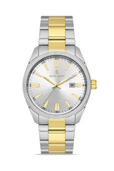 DAVID GUNER SARI BEYAZ KAPLAMALI BEYAZ KADRANLI ERKEK KOL SAATİ DG-8480GA-D1