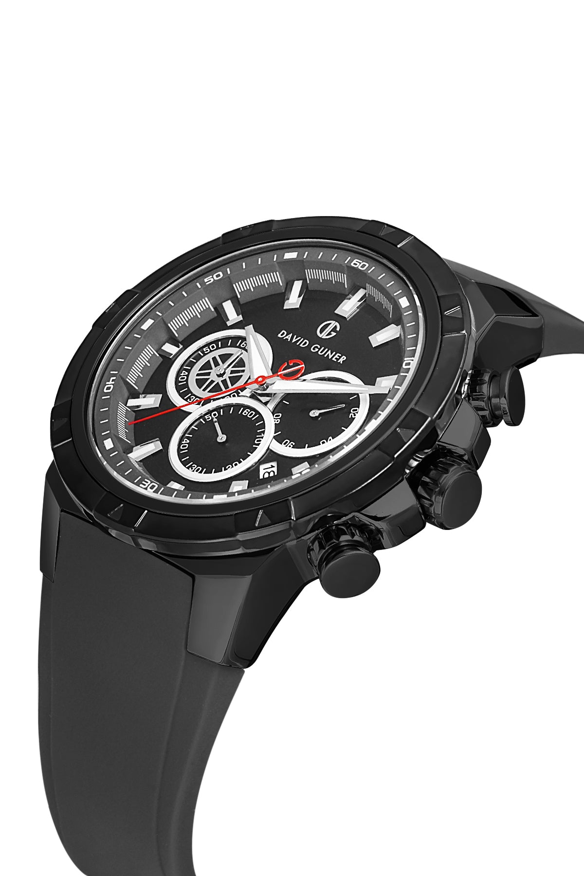 DAVID GUNER KOL SAATİ SİYAH Kadran SİYAH Kaplama ERKEK - DG-8496GD-G2