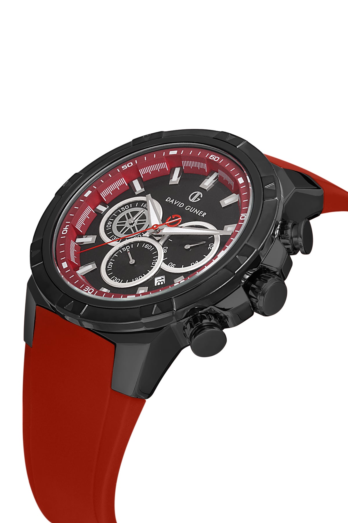 DAVID GUNER KOL SAATİ SİYAH Kadran GUN Kaplama ERKEK - DG-8496GD-ZP2