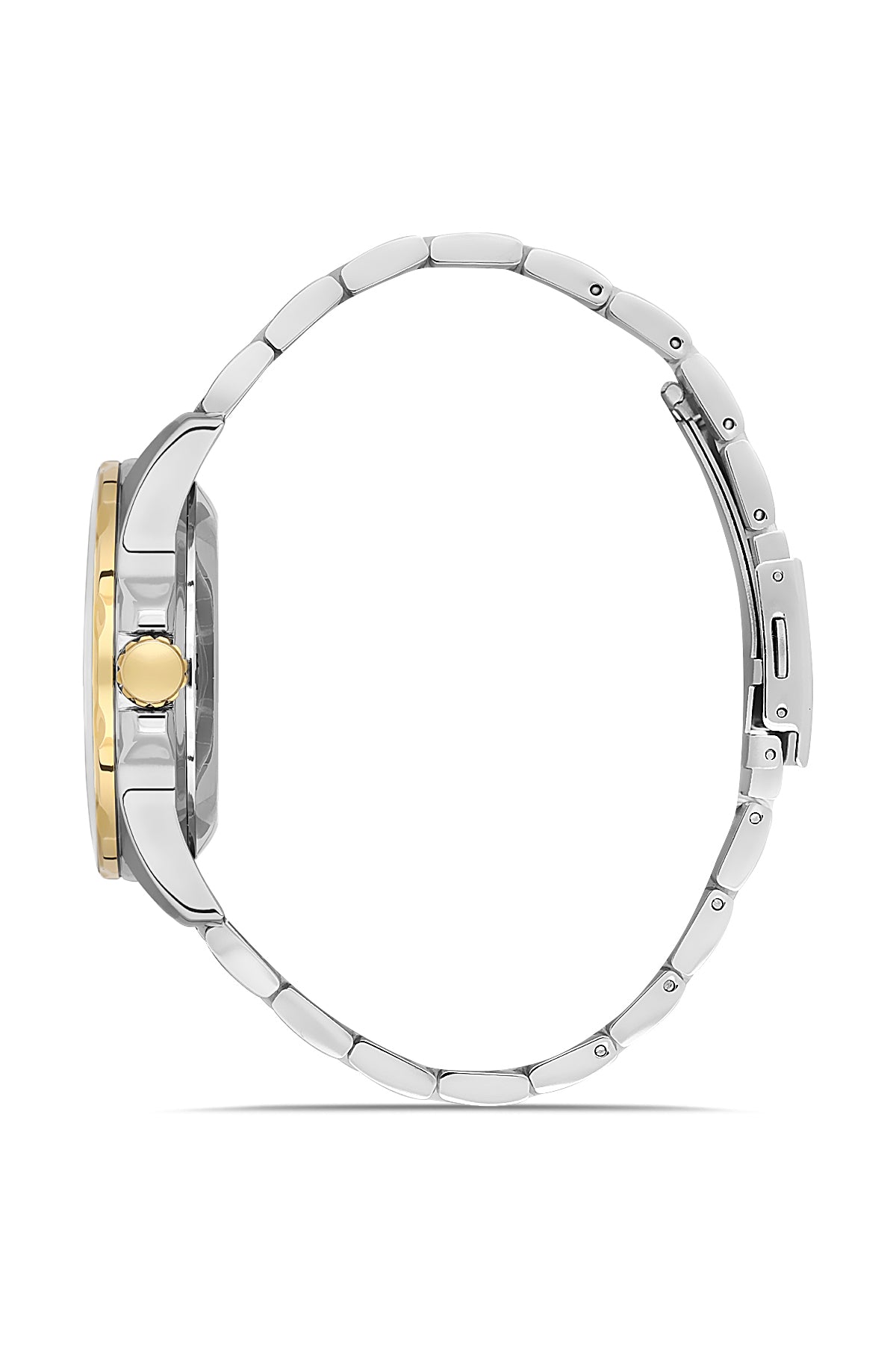 DAVID GUNER KOL SAATİ SİYAH Kadran SARI BEYAZ Kaplama ERKEK - DG-8674GA-D2